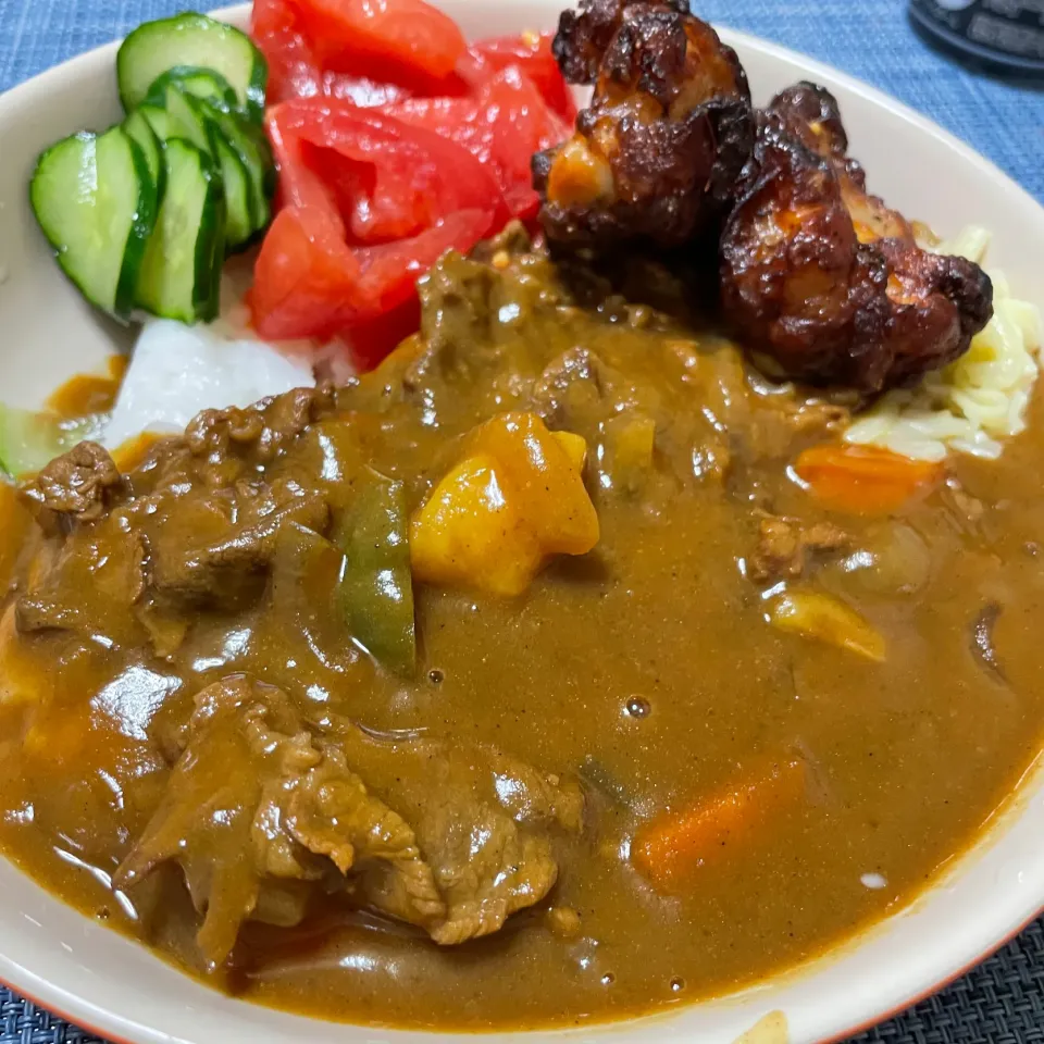 久しぶりにカレーを作ったけどお米が無かったので、今回はパックご飯になった|kazzz3さん