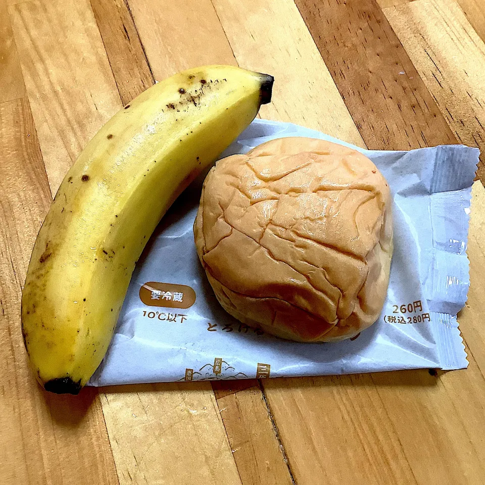 Snapdishの料理写真:🥛🥚🍞🍌|🍁さん