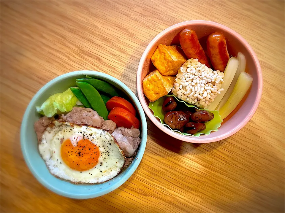 蒸しハラミのチシャ巻き弁当|弁子さん