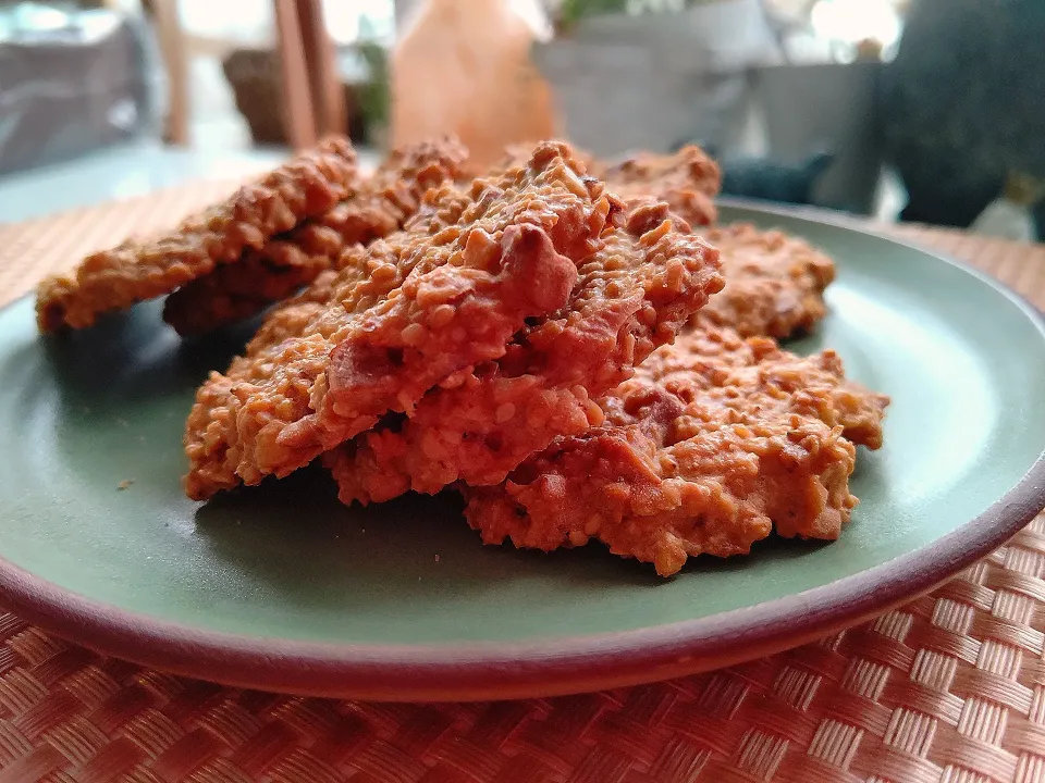 Snapdishの料理写真:オートミールナッツクッキー🍪|まゆみさん