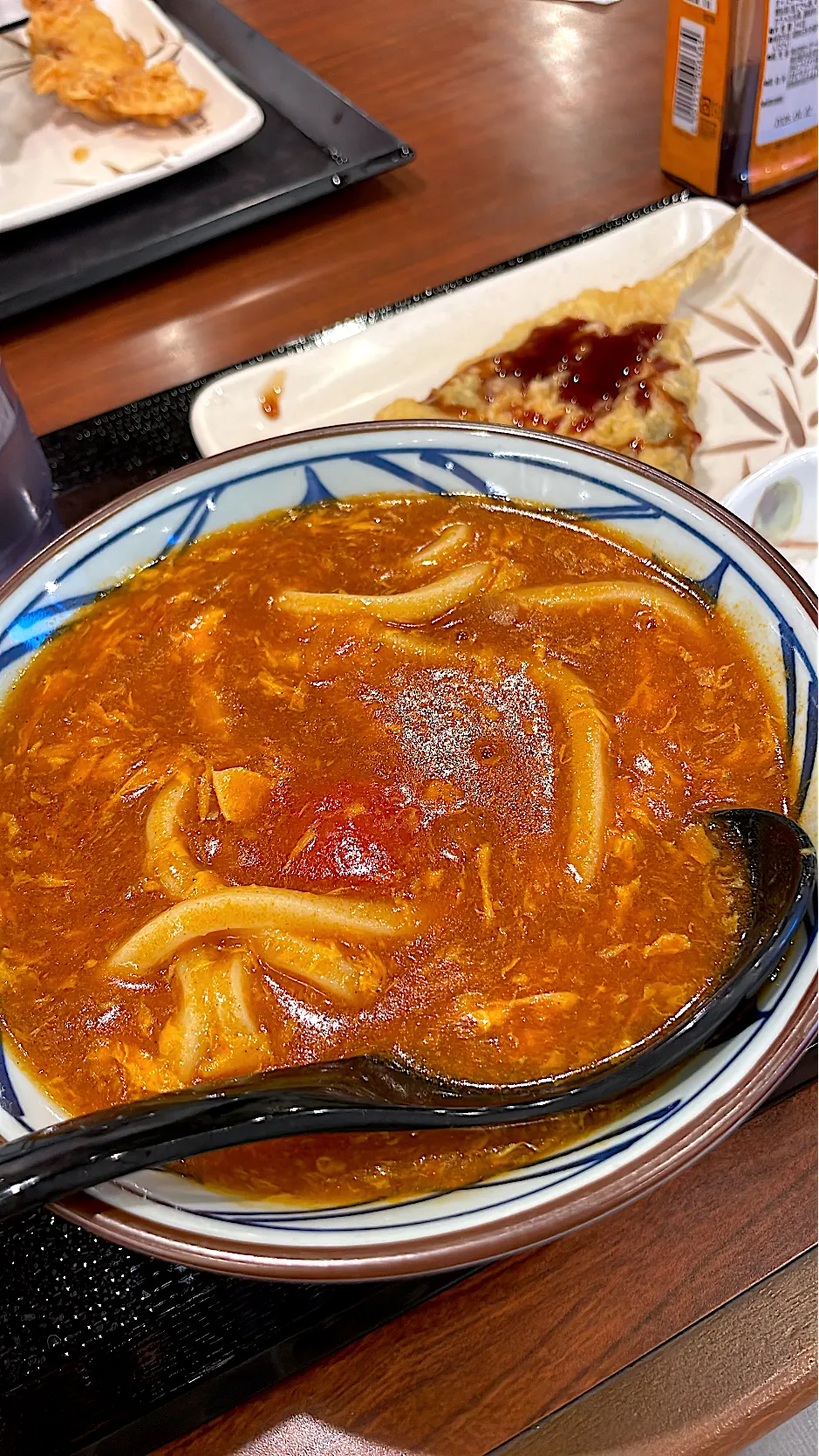 丸亀製麺　トマ玉カレーうどん|雑草シェリーさん