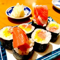 Snapdishの料理写真:トロたく巻|ao_nekoさん