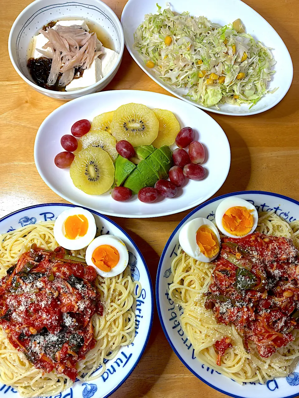 Snapdishの料理写真:トマト🍅スパゲッティ🍝|Makokoさん