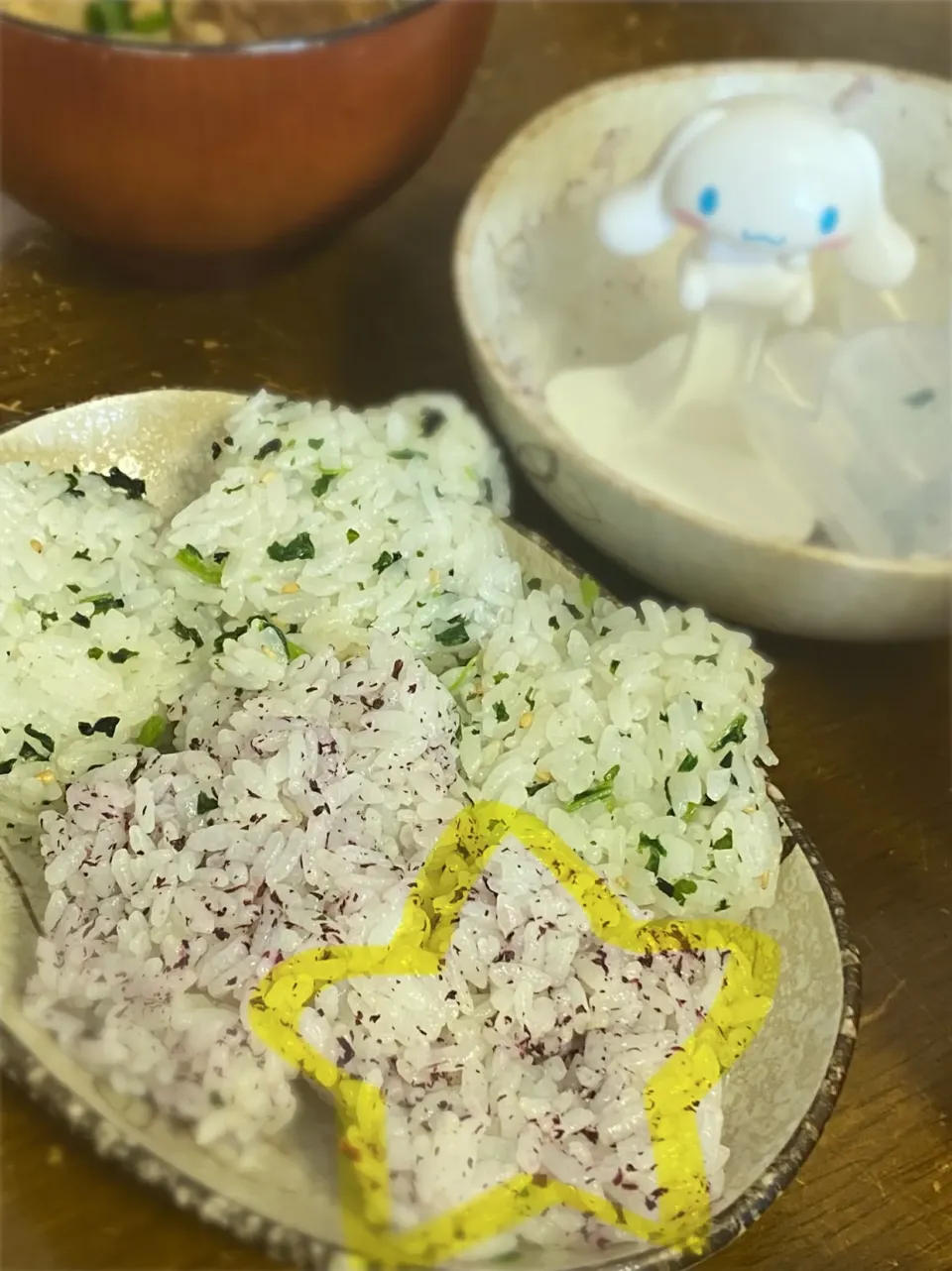 Snapdishの料理写真:星型おにぎり|miitangさん