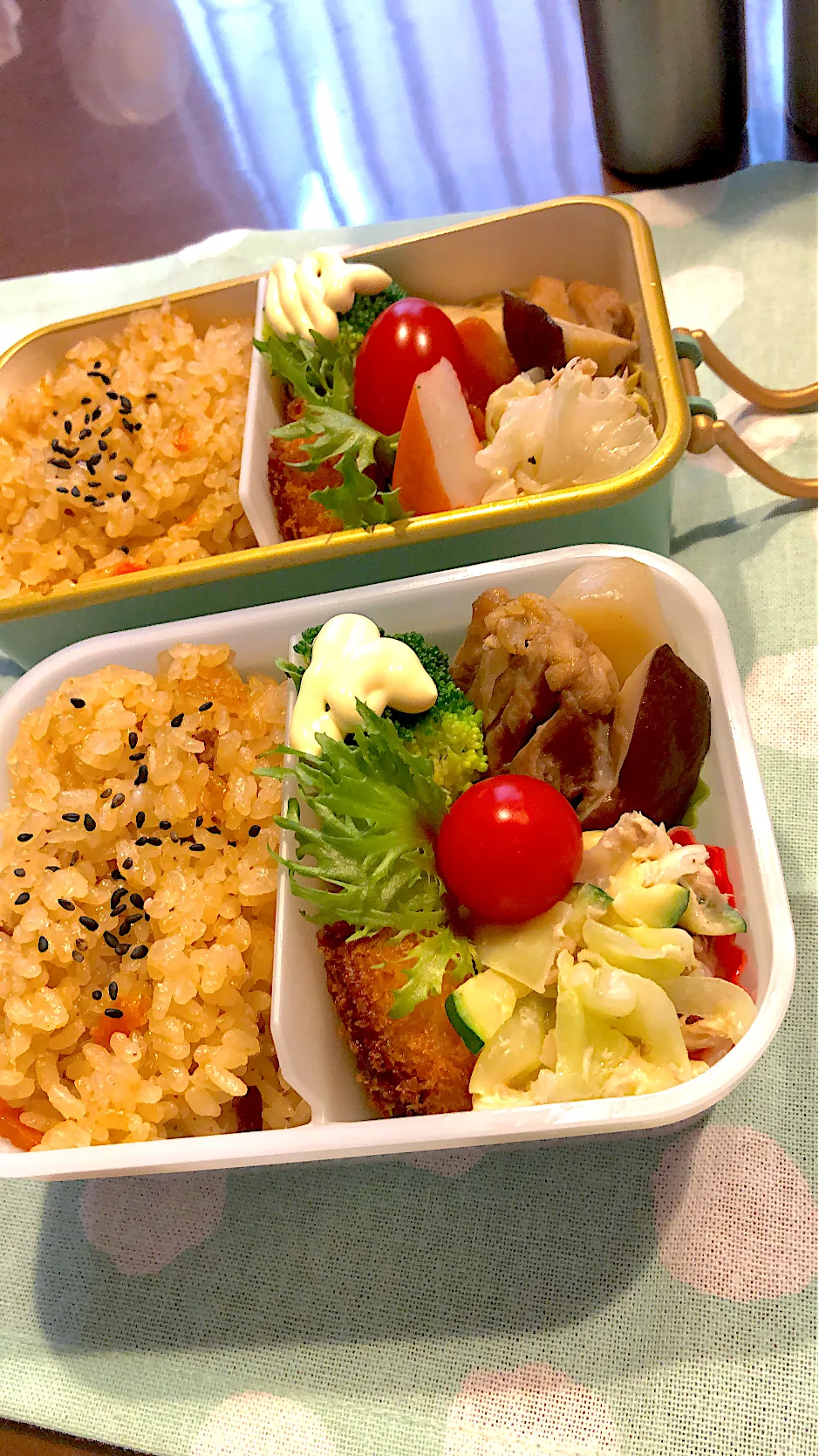 2024.6.10  ＊今日のお弁当＊キャベツのツナサラダ♪♪|rinrin*mama*さん