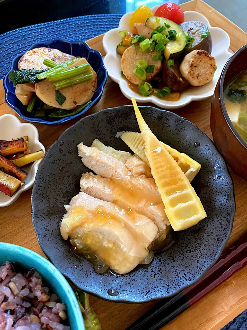 Snapdishの料理写真:ゆかりさんの料理 柔らかジューシー鶏ハム🐓　|ゆかりさん