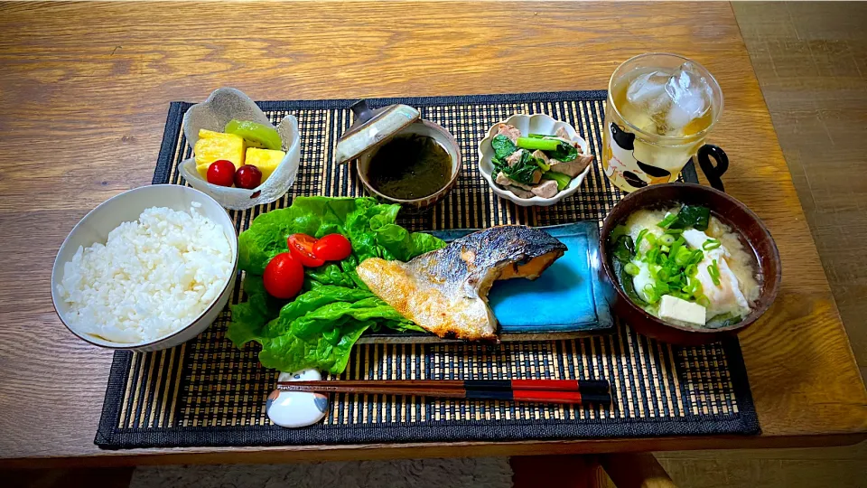 鮭の塩焼きご飯|ヒヨリ飯さん