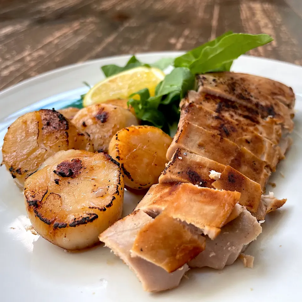 かおるさんの料理ホタテの粕漬焼き|koji toyodaさん