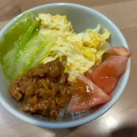 Snapdishの料理写真:肉味噌丼|あい丸さん