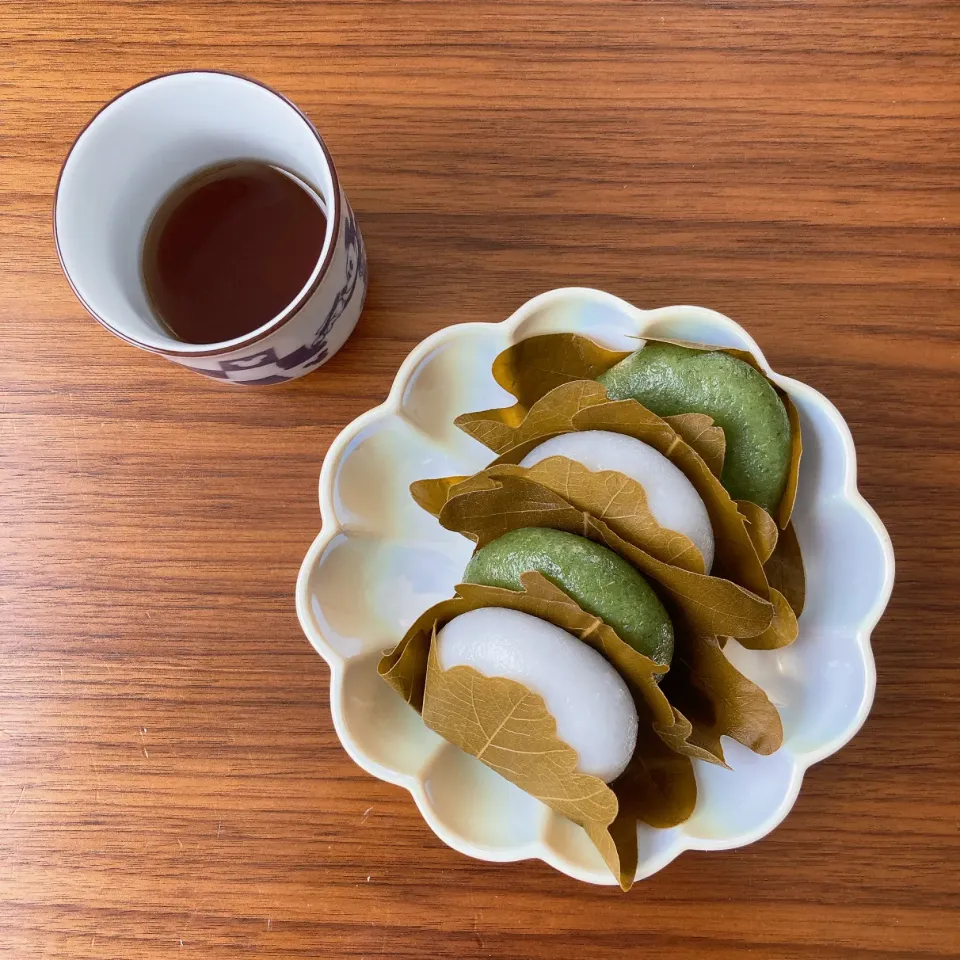 柏餅|ちゃみこさん