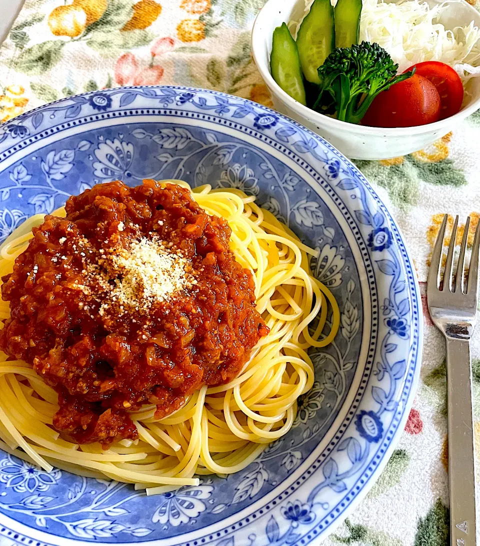 ミートソーススパゲティ|つるひめさん