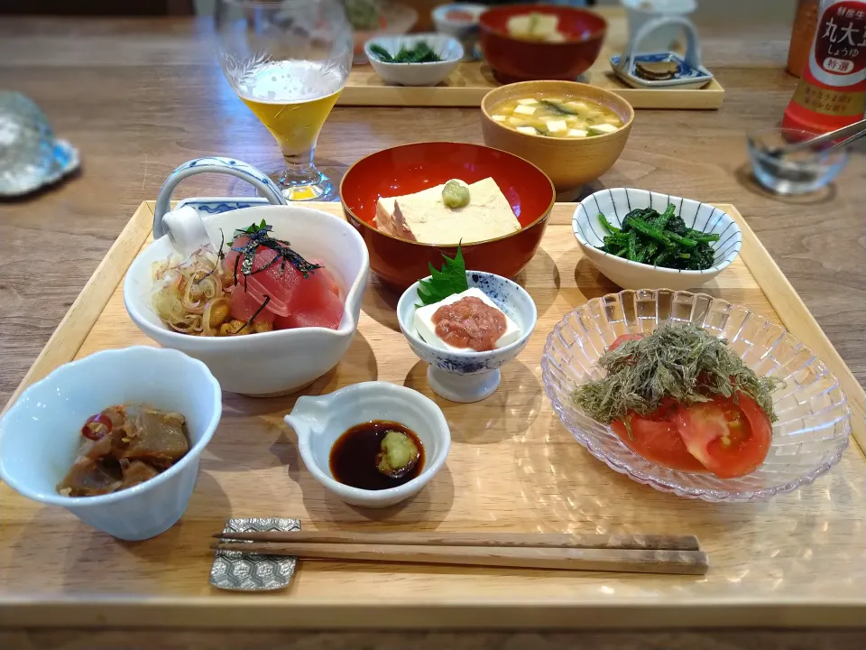 まぐろ納豆のある食卓|古尾谷りかこさん