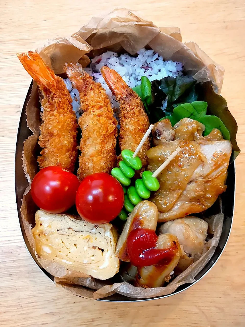 Snapdishの料理写真:今日のお弁当|Hamuさん