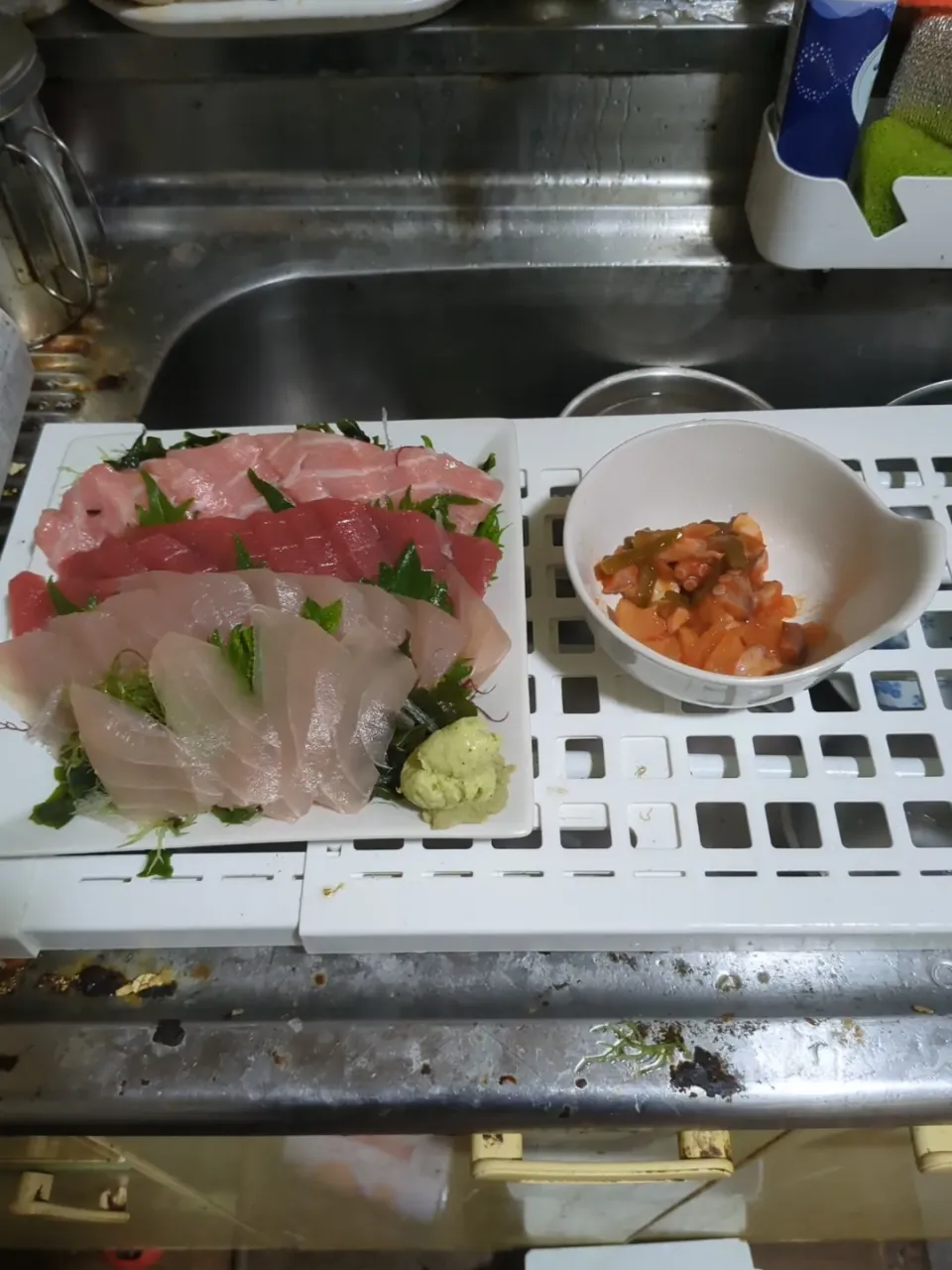 Snapdishの料理写真:マグロ刺盛（大トロ、本マグロ、カジキ）|高橋智弘さん