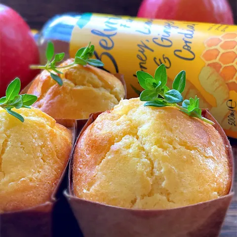 「コーディアル　ハニーレモン＆ジンジャー」を使ってみたSnapdishの料理・レシピ写真:ユウキ食品＆マコーミックさんの料理 ハニージンジャーケーキ