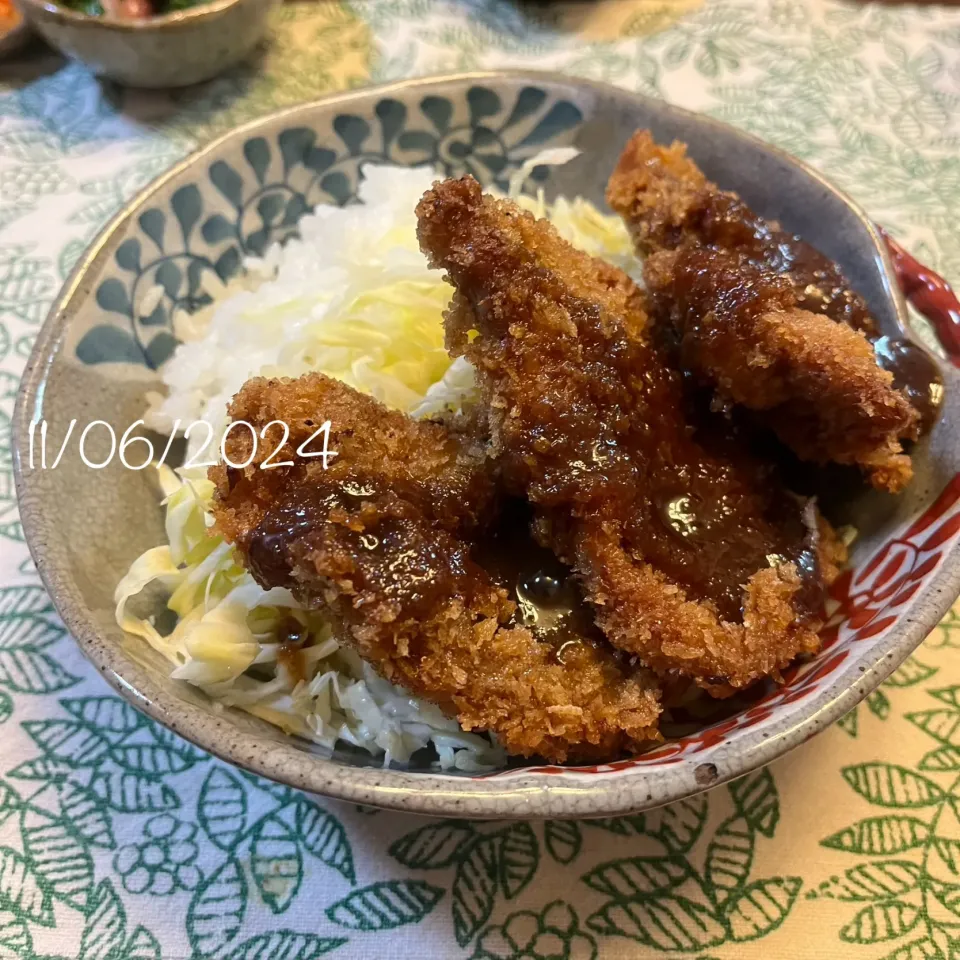 Snapdishの料理写真:味噌カツ丼|友さん