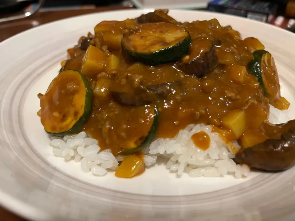 夏野菜カレー🍛|豆柴さん