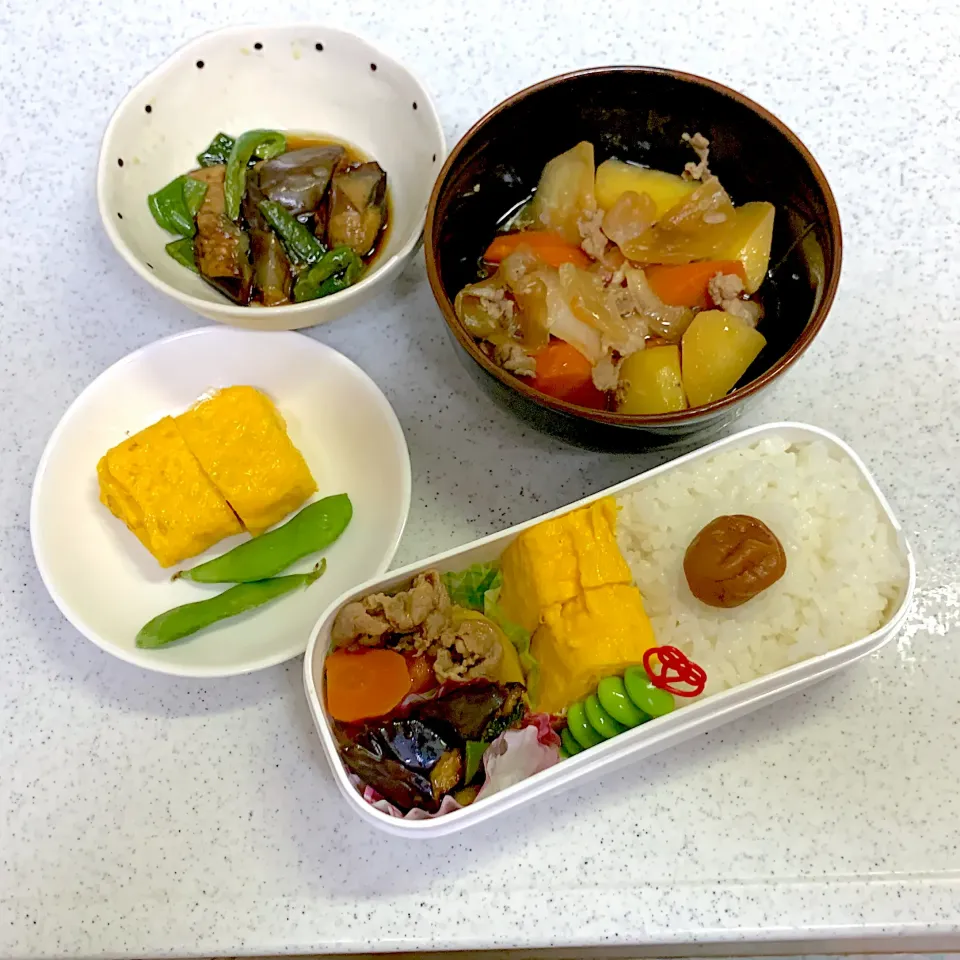 Snapdishの料理写真:2024年6月12日お弁当🍱|もぐぷーさん