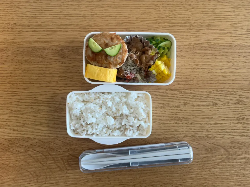 鶏のつくね弁当|まゆぽんさん