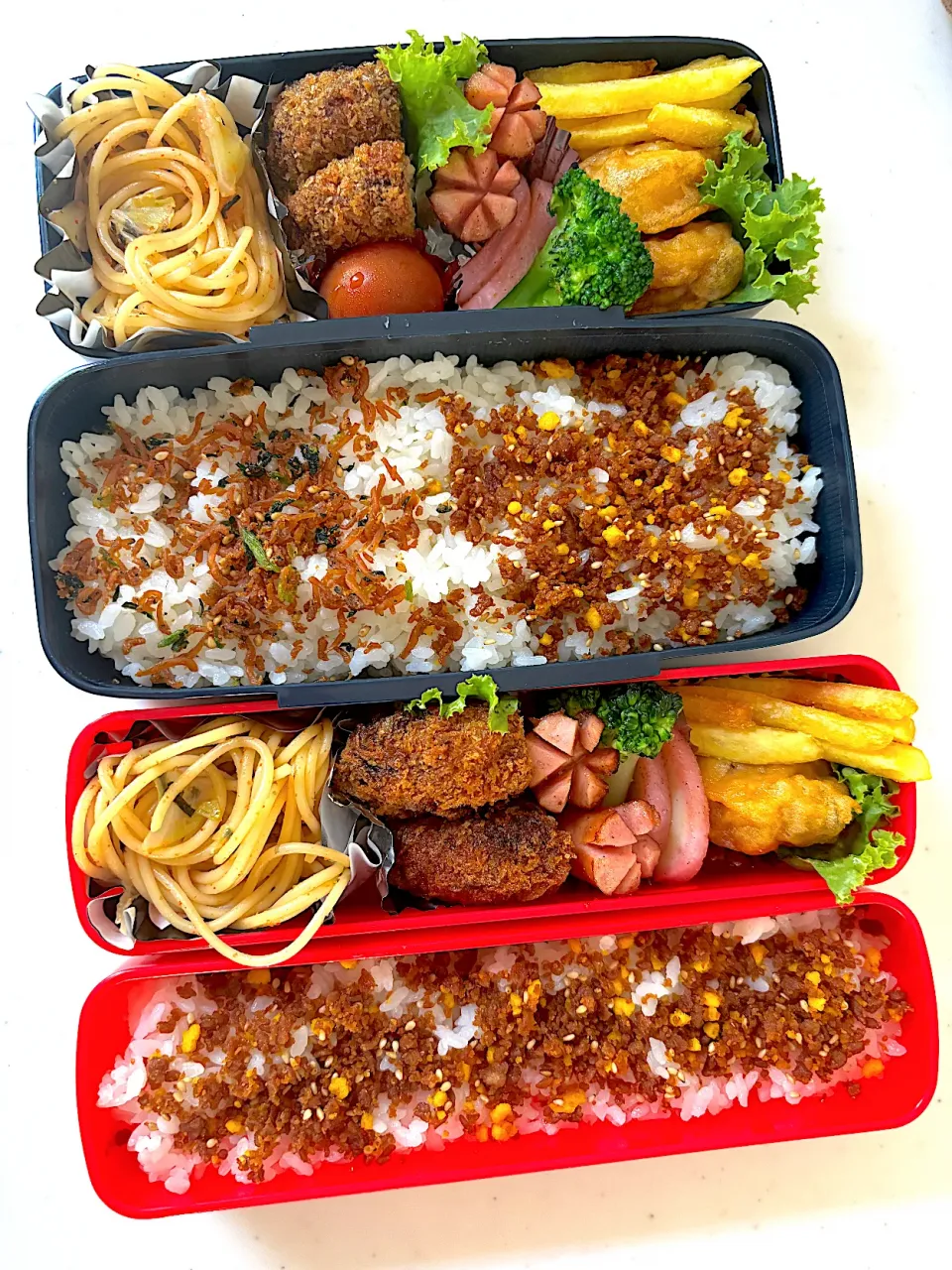 今日の兄妹弁当🍱|Chikaーーさん