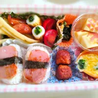 Snapdishの料理写真:保育園遠足お弁当|Kiyomiさん