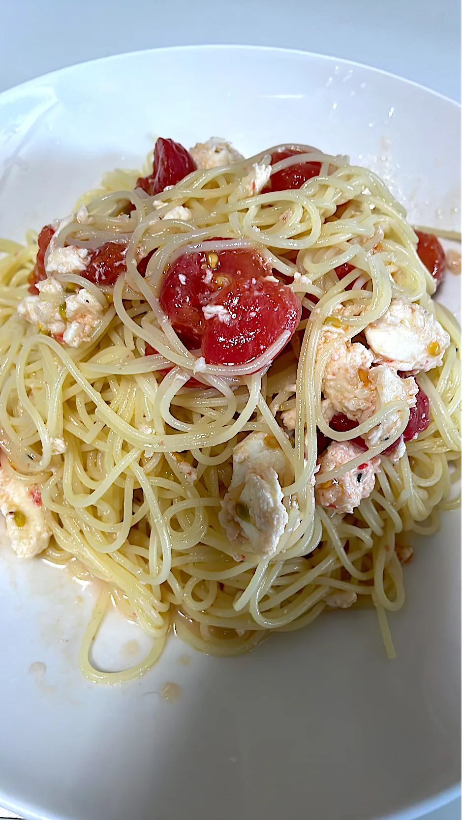 カッペリーニ🍝ミニトマトの冷製パスタ|さっちーさん