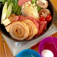 Snapdishの料理写真:すき焼き|しんしんさん