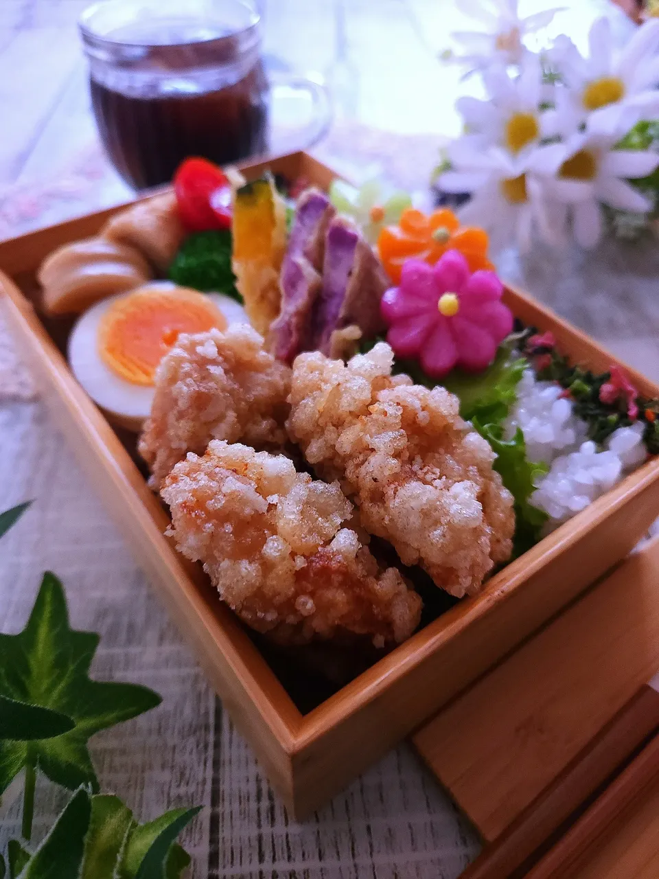 Snapdishの料理写真:唐揚げ弁当|sugar beansさん