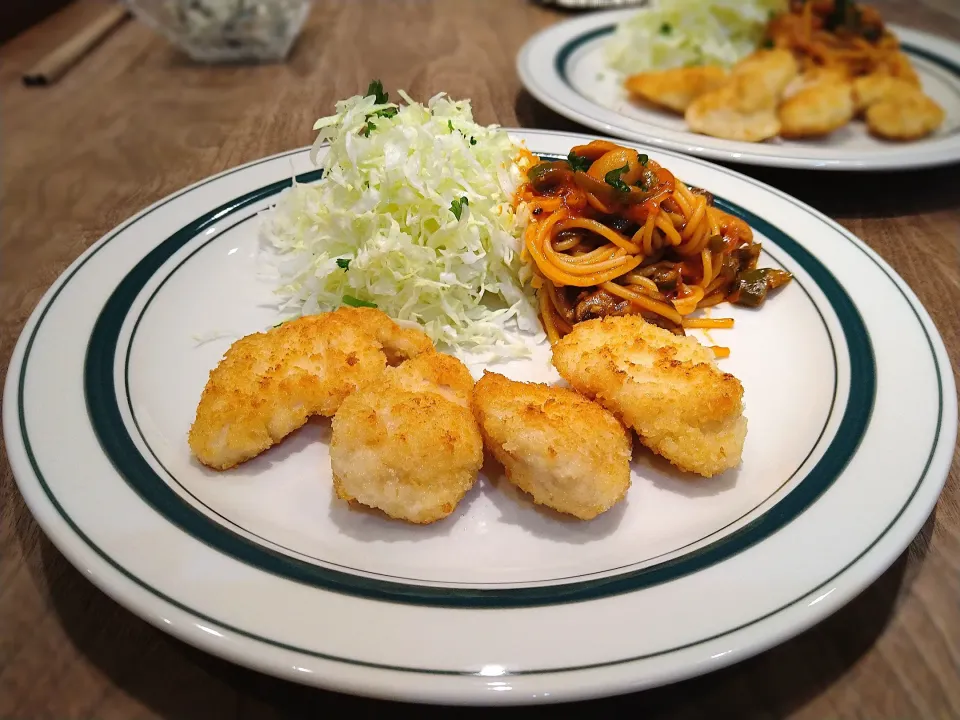 Snapdishの料理写真:ひとくちチキンカツ|古尾谷りかこさん