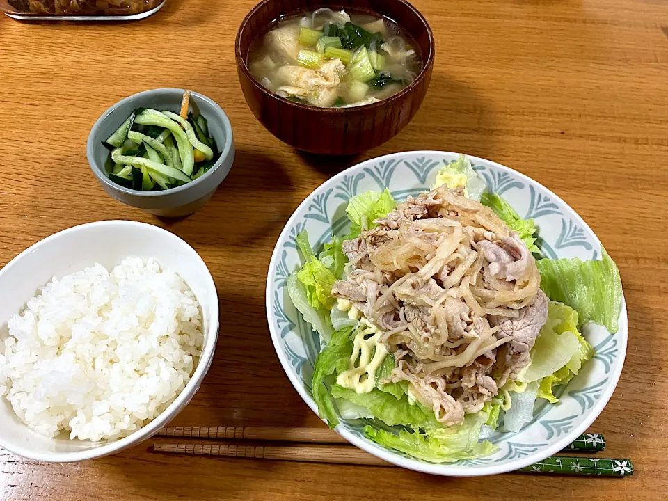 ＊あっさりがっつり食べ応え〜冷しゃぶサラダ🥗＊|＊抹茶＊さん