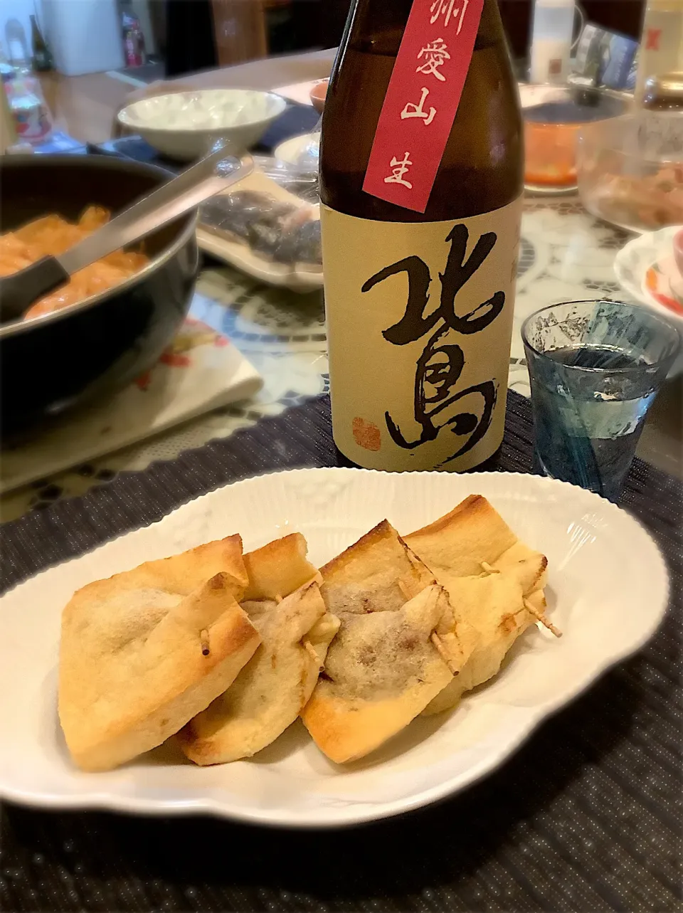 今宵のお酒🍶😋あては『納豆揚げ』|アライさんさん