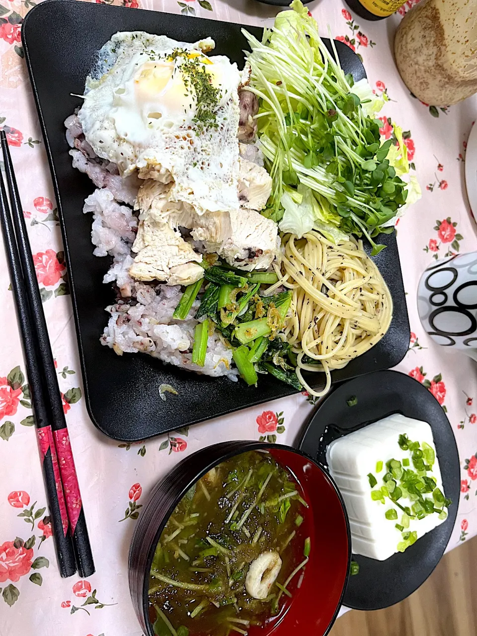 今日の晩御飯はアジア風チキンライス✨|モモ&ハーブmama🐰🐹🐢🐠❤️さん