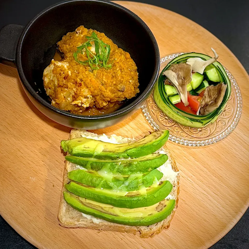 Snapdishの料理写真:ナスの肉詰めトマトソース煮|チイホ✨さん