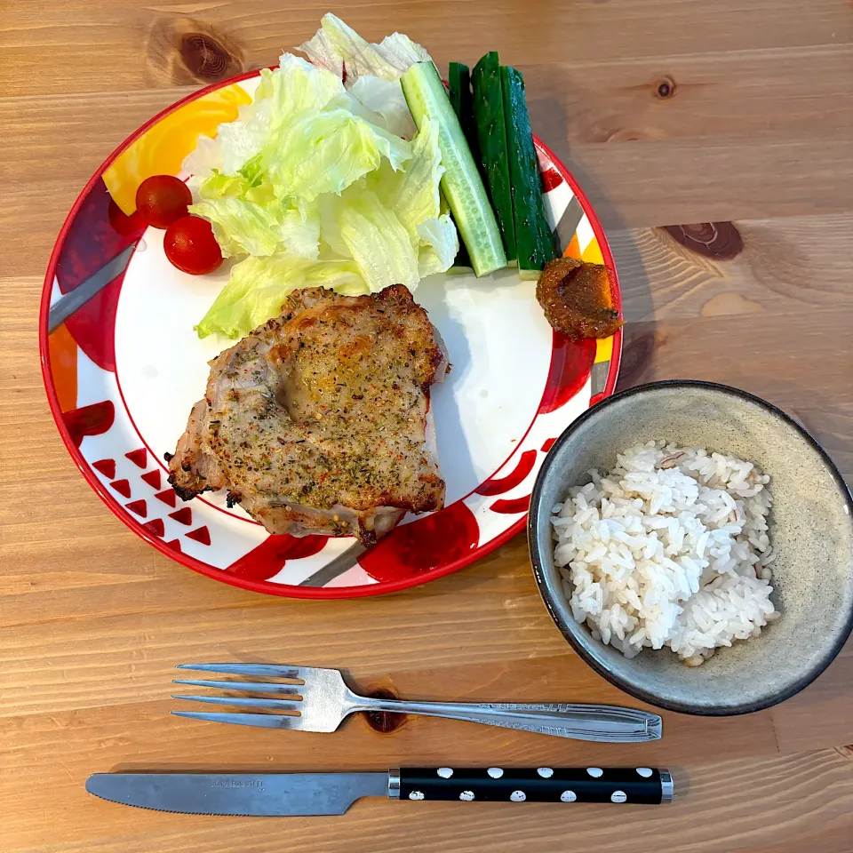 Snapdishの料理写真:チキンハーブ焼き|runさん