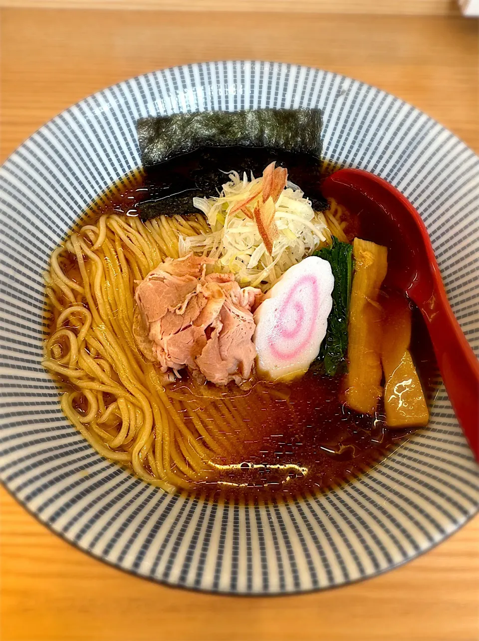 冷し生姜醤油ラーメン@焼きあご塩らー麺たかはし北千住店|morimi32さん