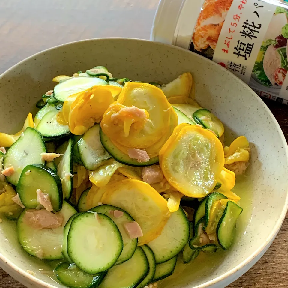 Snapdishの料理写真:🥗ズッキーニのサラダ🥗|ユッキーさん