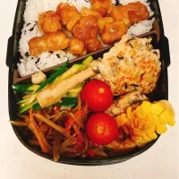 Snapdishの料理写真:今週のお弁当　水曜日|はるぼんさん