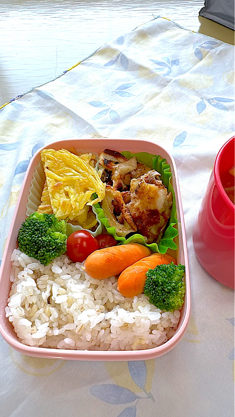 ちくわのチーズ焼きとジャガイモのガレット弁当|ゆっきーさん