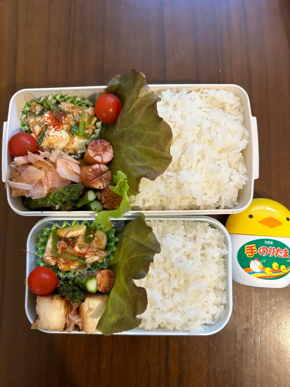 麻婆豆腐お弁当　デザートはりんご🍎|immayuyuさん