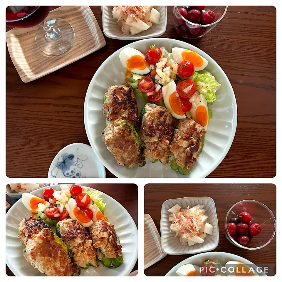 Snapdishの料理写真:本日の晩酌メニュー|emiさん