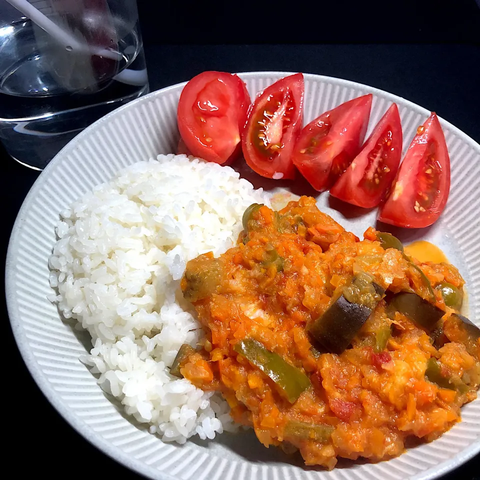 19:08 野菜カレー再び🍛|へれ子さん