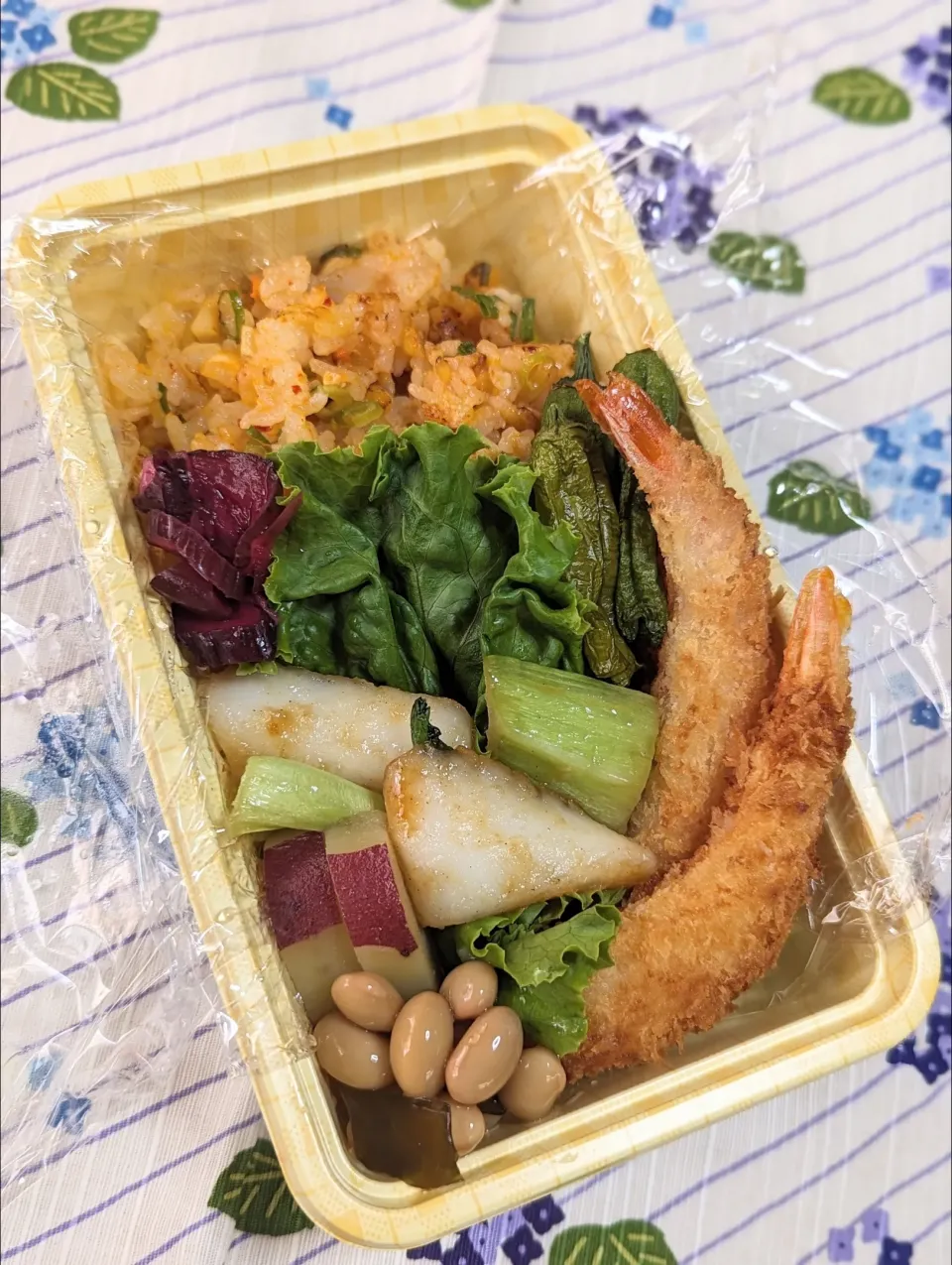 自分弁当〜キムチ炒飯弁当|f.1125beさん