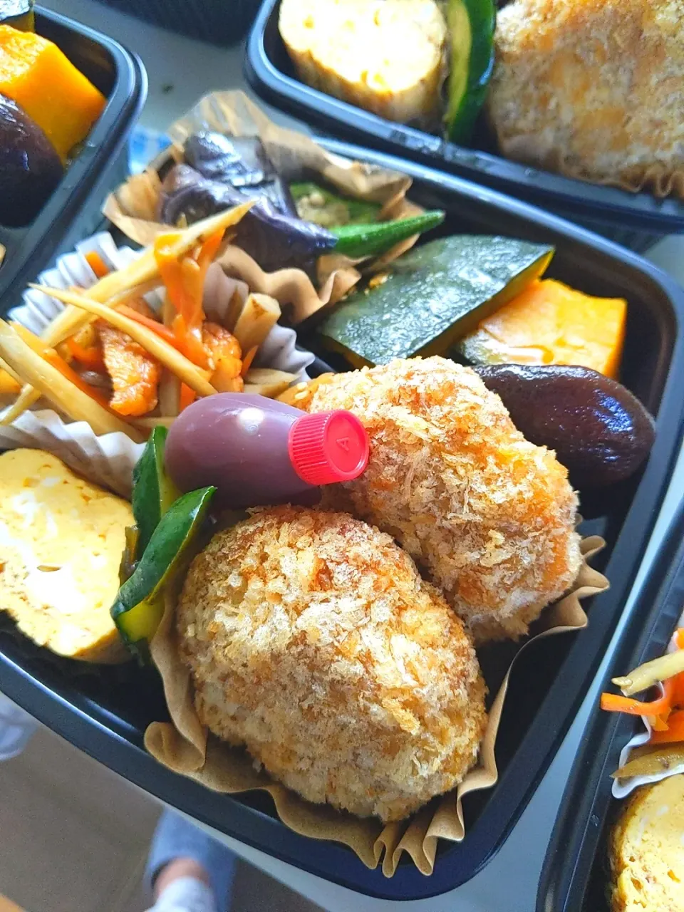 メンチカツのお弁当|C.Sさん