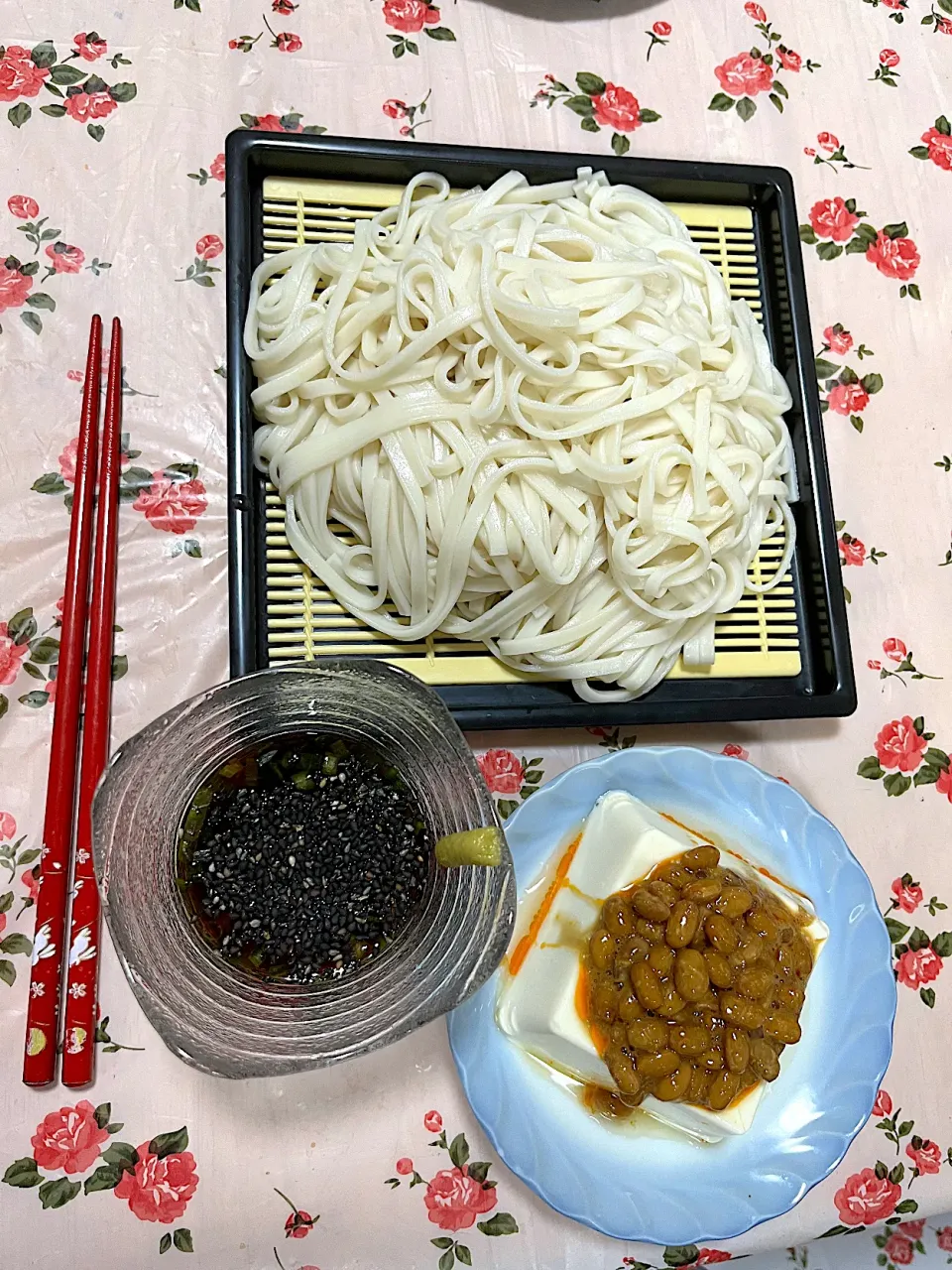 Snapdishの料理写真:今日の晩御飯は乾麺✨|モモ&ハーブmama🐰🐹🐢🐠❤️さん