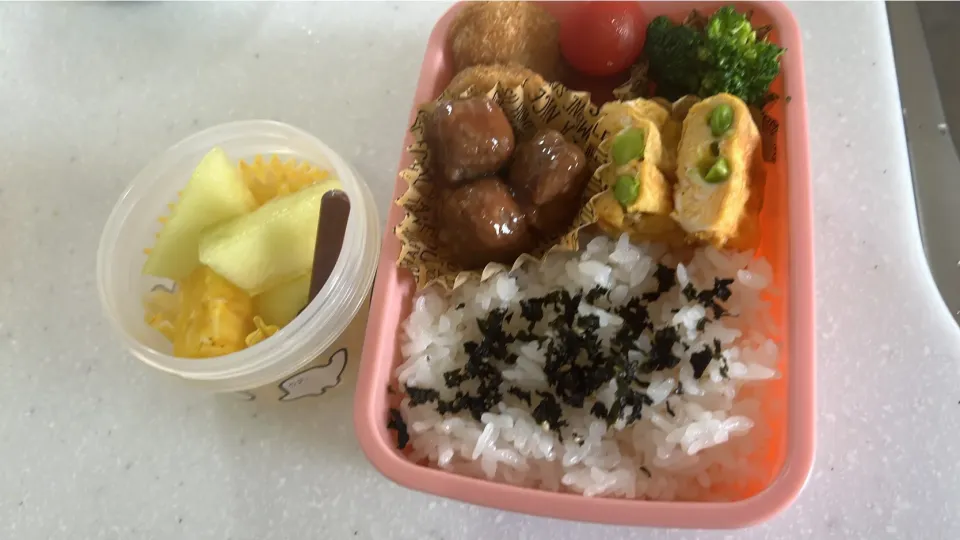 Snapdishの料理写真:ゆかこ　塾のお弁当|こんゆさん