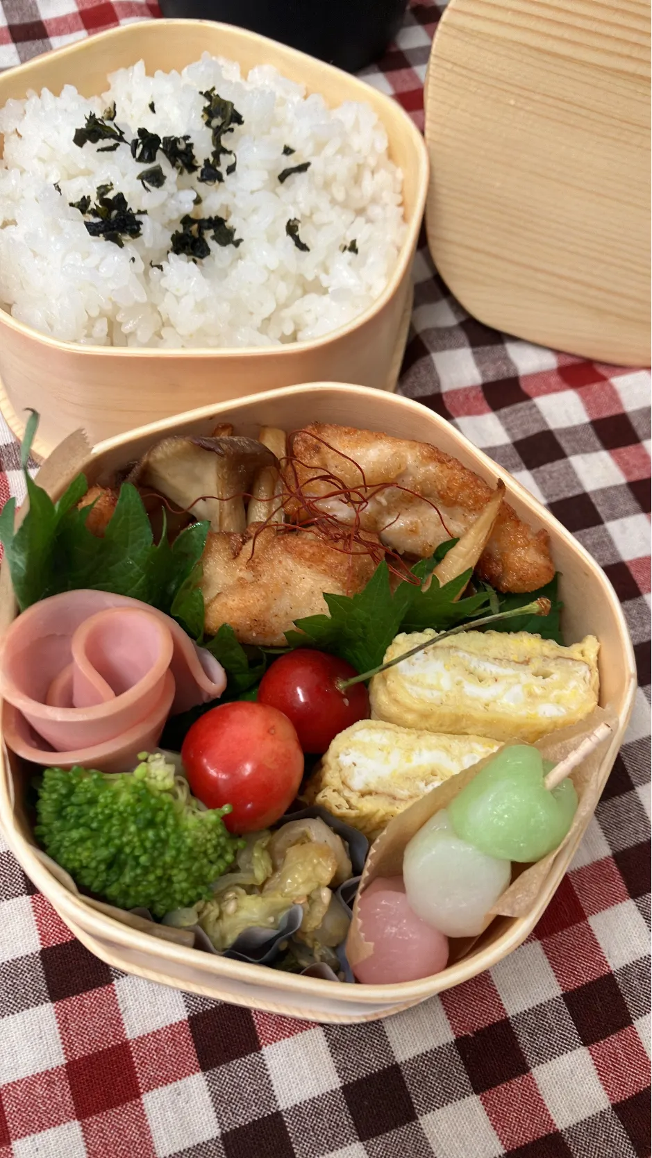 鶏むねとエリンギ唐揚げ弁当|たんぽぽさん