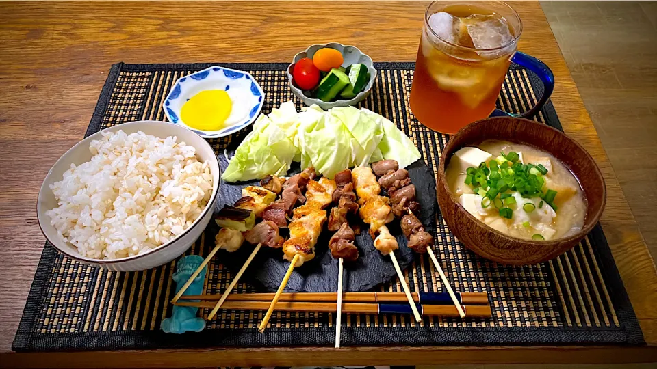 焼き鳥ごはん|ヒヨリ飯さん