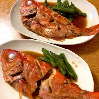 金目鯛の煮付け