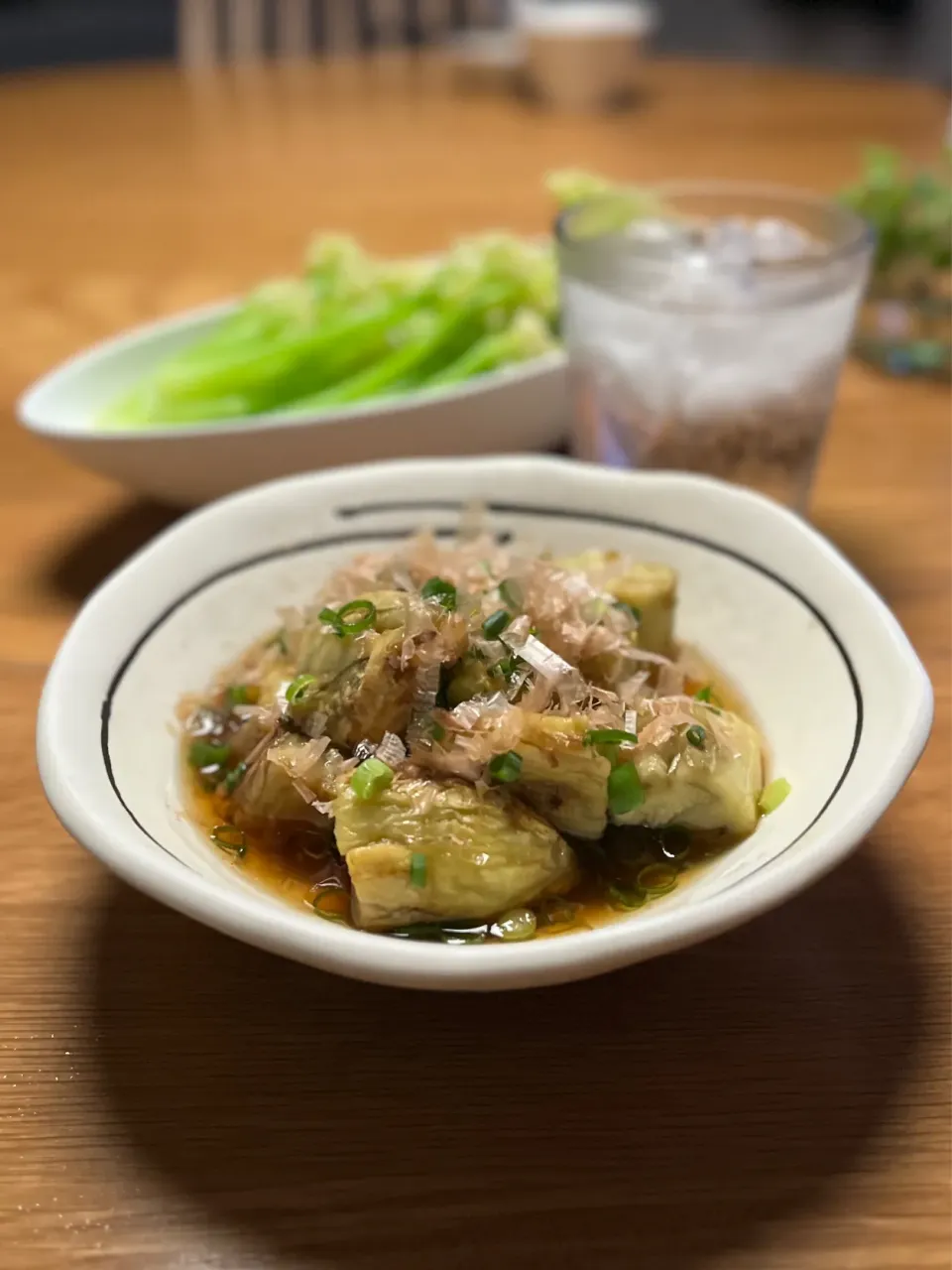 6/16の夕食　焼き茄子のお浸し|yoneさん