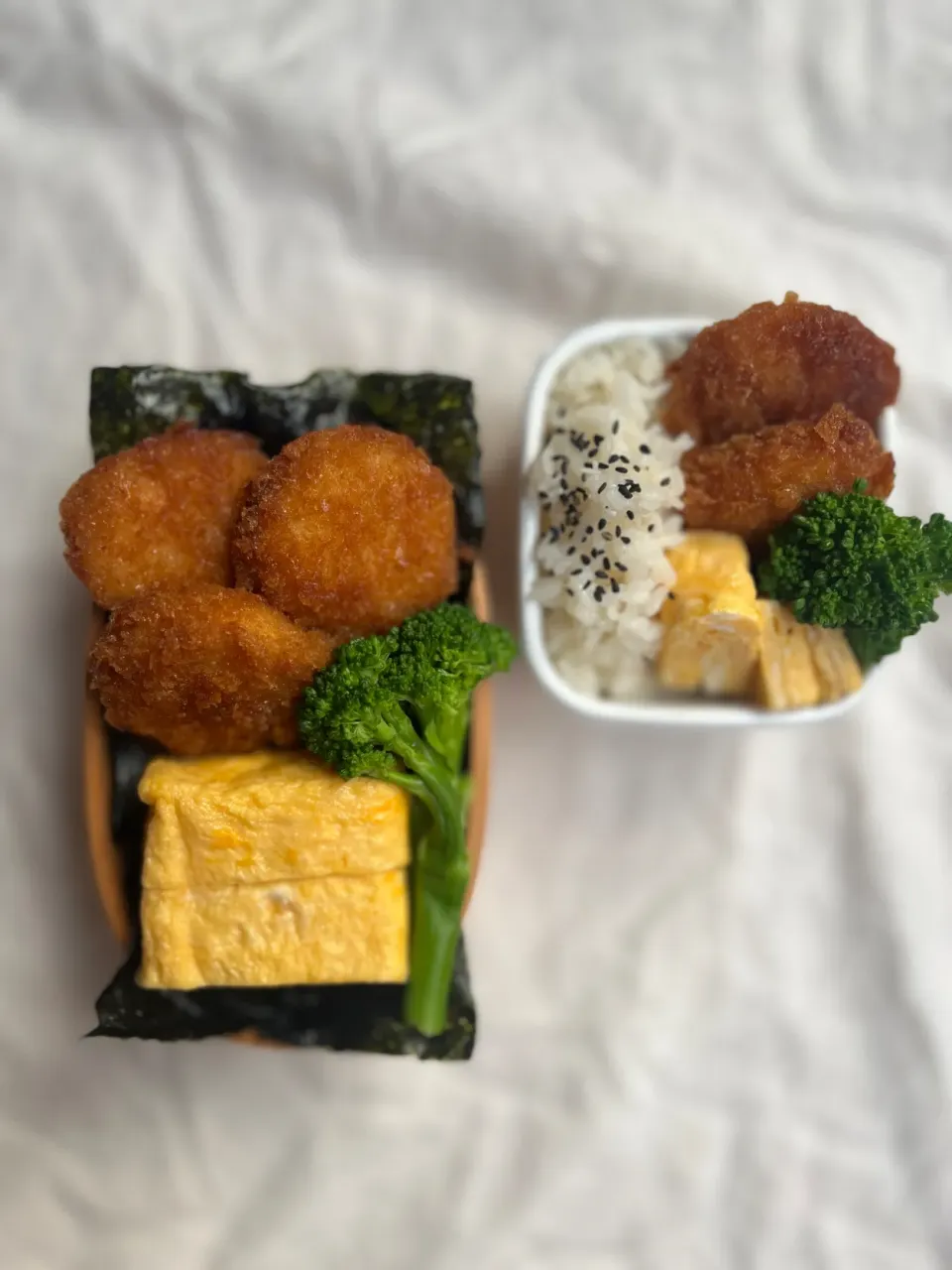 Snapdishの料理写真:チキンカツ弁当。|chocohimeさん